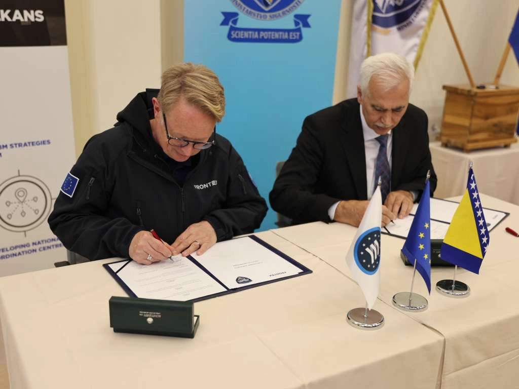 Agencija za školovanje kadrova i Frontex potpisali sporazum o partnerstvu